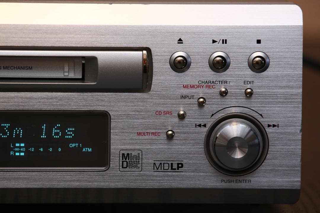 DENON DMD-M50 MDデッキ MDプレイヤー/レコーダー 完動品