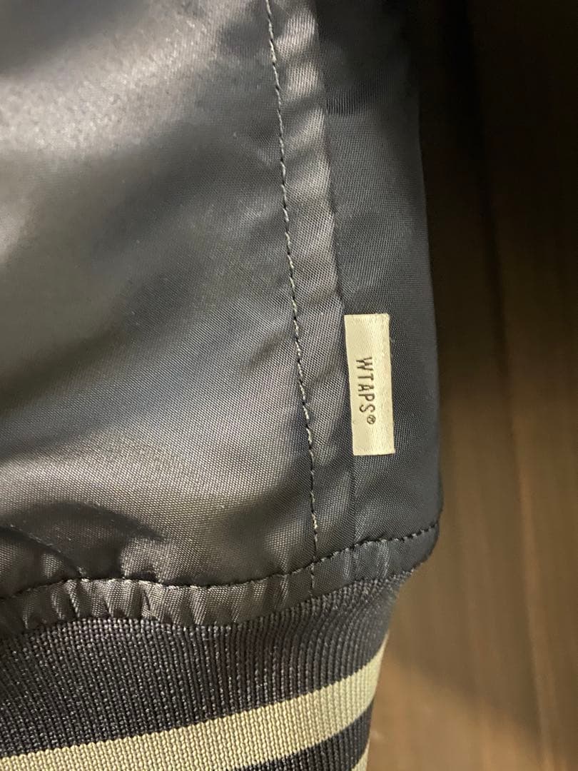 メルカリ市限定 wtaps bench jacket team スタジャン - メルカリ