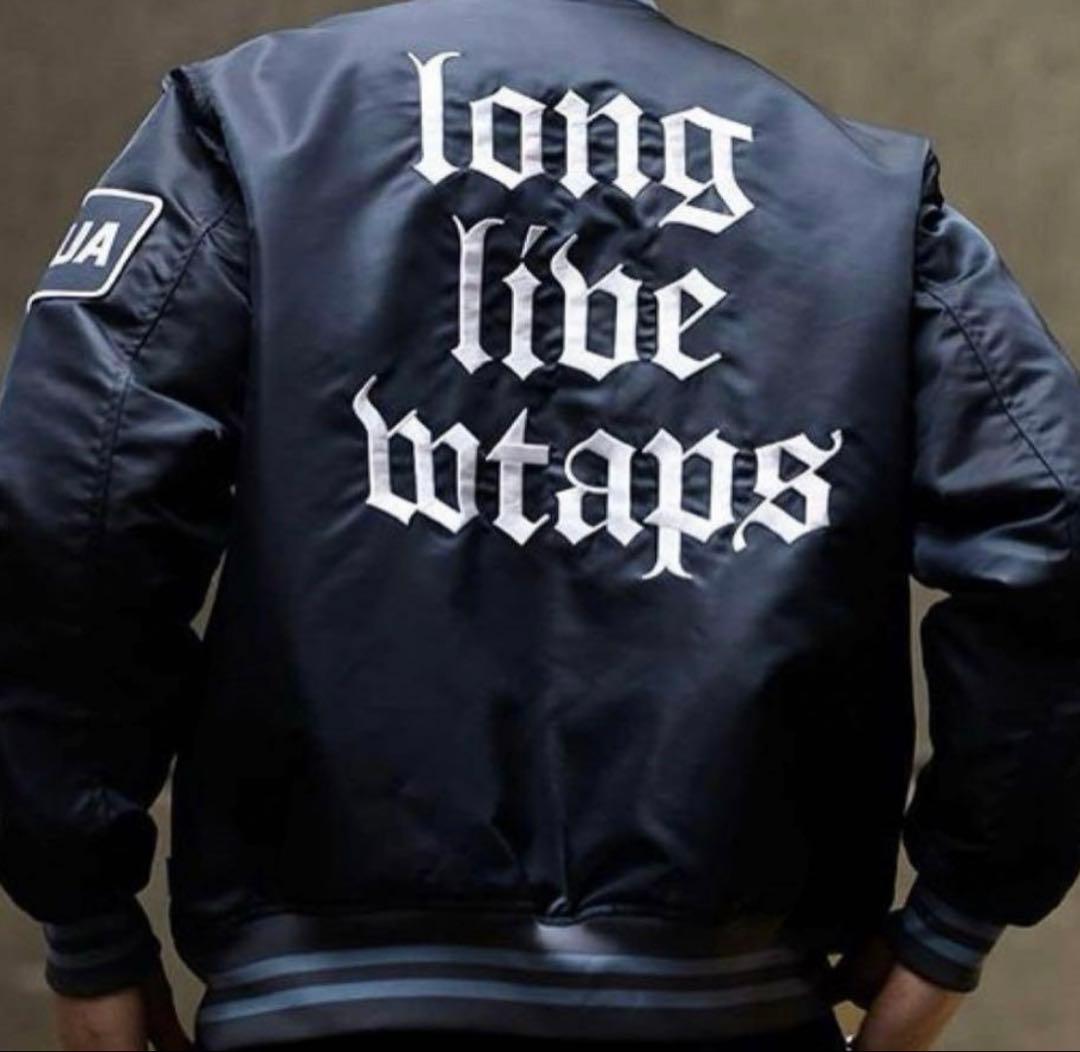 メルカリ市限定 wtaps bench jacket team スタジャン