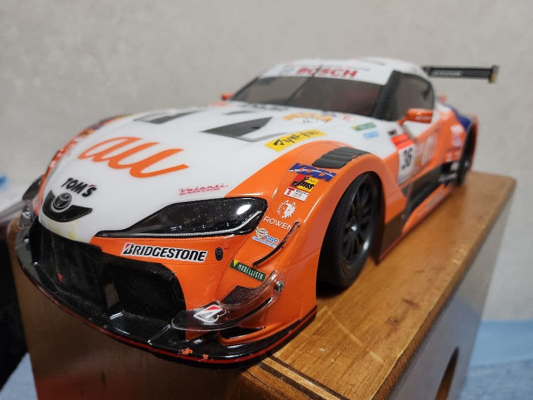タミヤXB 1/10 au TOM'S GR Supra　スープラ　ボディ タミヤ 1/10 RCエキスパートビルトシリーズ No.234 XB au TOM'S GR