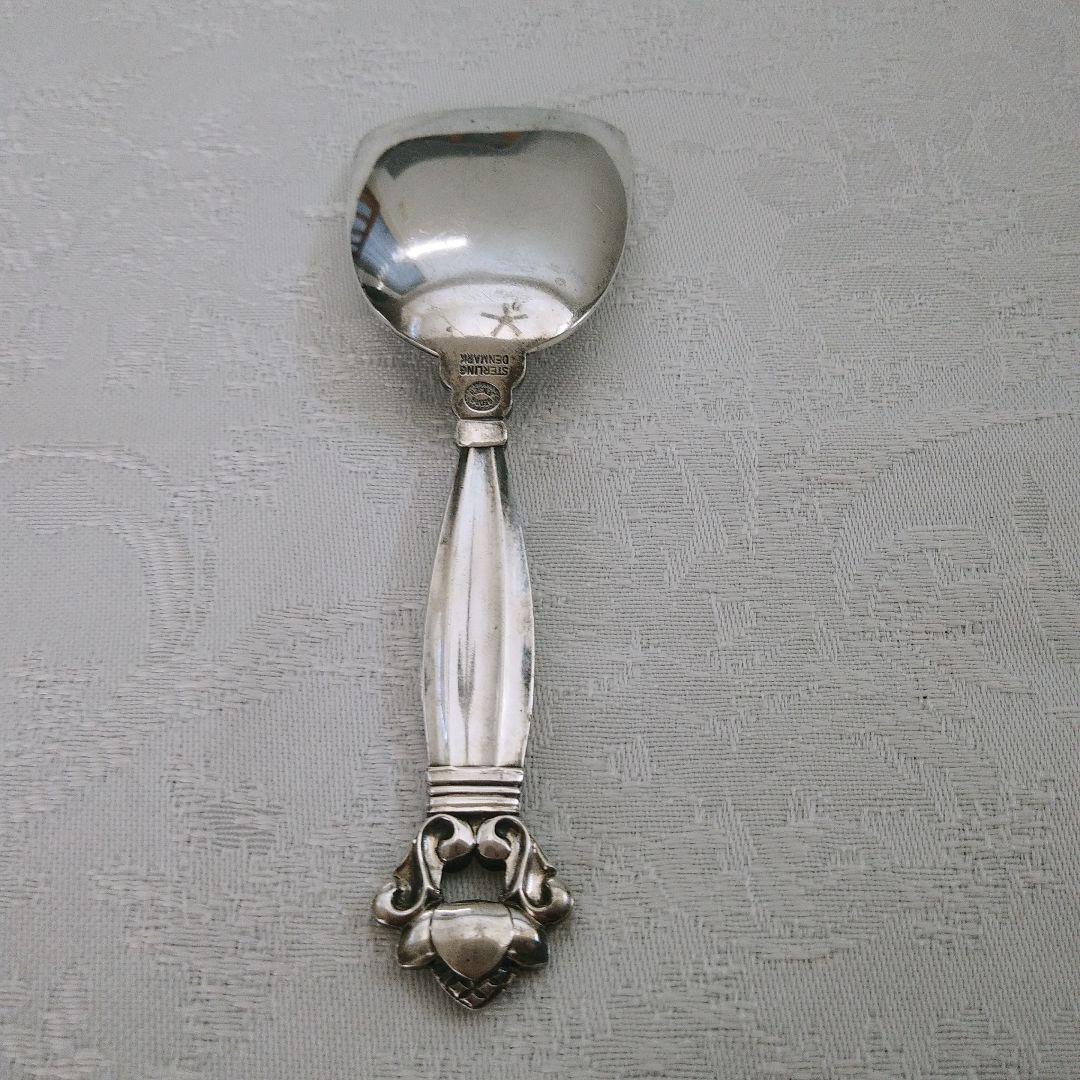 Georg Jensen シルバー 茶葉スプーン エコーン - メルカリ