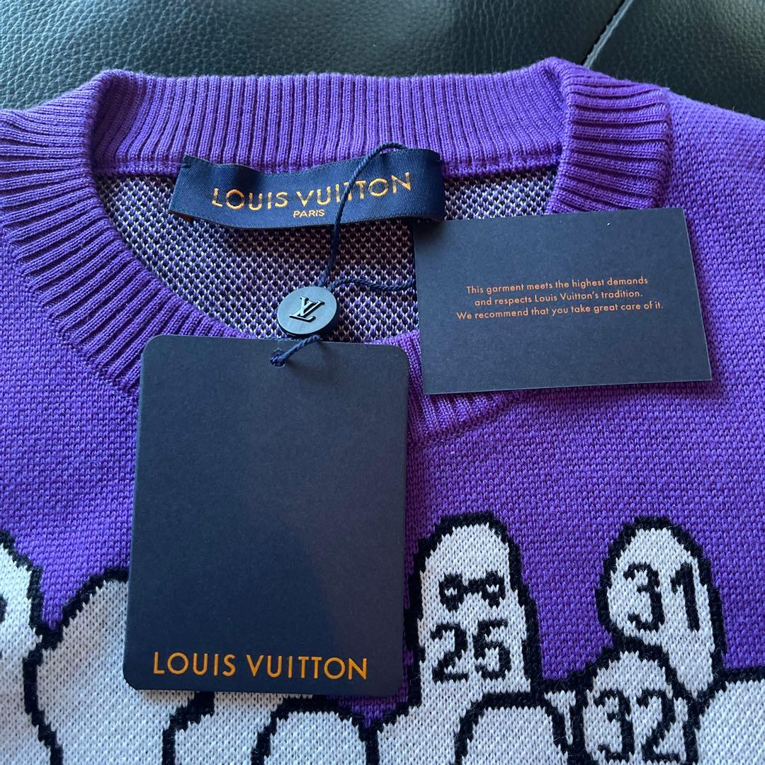 Louis Vuitton / スタジオジャカードクルーネックセーター - メルカリ