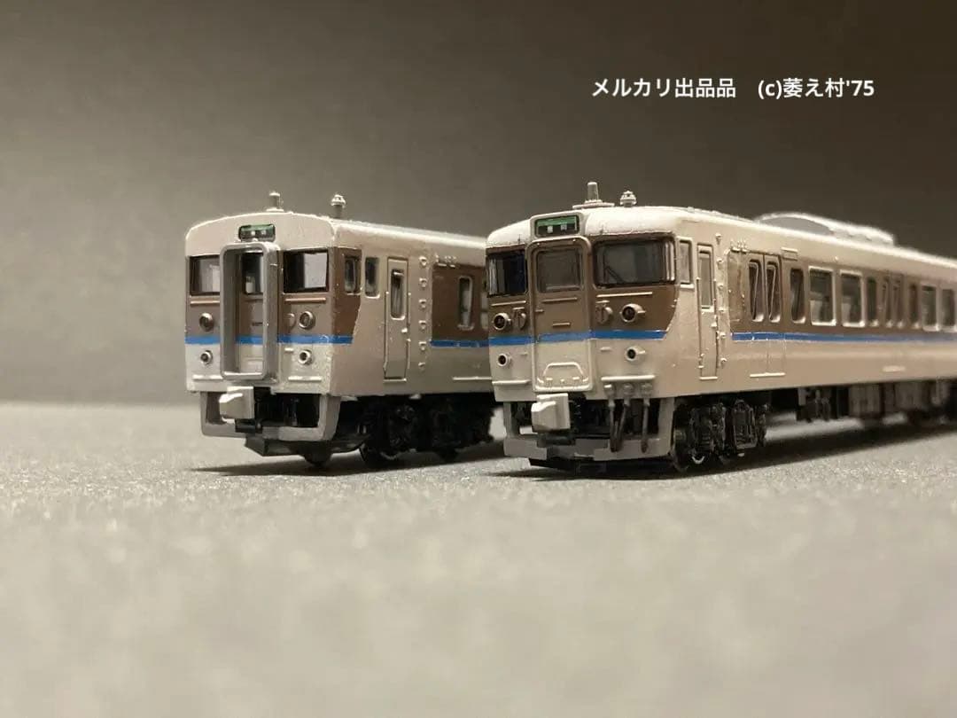 グリーンマックス特製加工品 Nゲージ クモハ115、114 6000番台動力なし