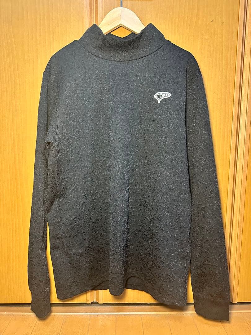 BEAMS GOLF 上下セット ハイネックセーター パンツ裏起毛 ブラック