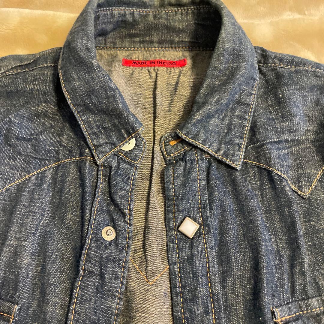 MADE IN INDIGO インディゴデニムシャツ - メルカリ