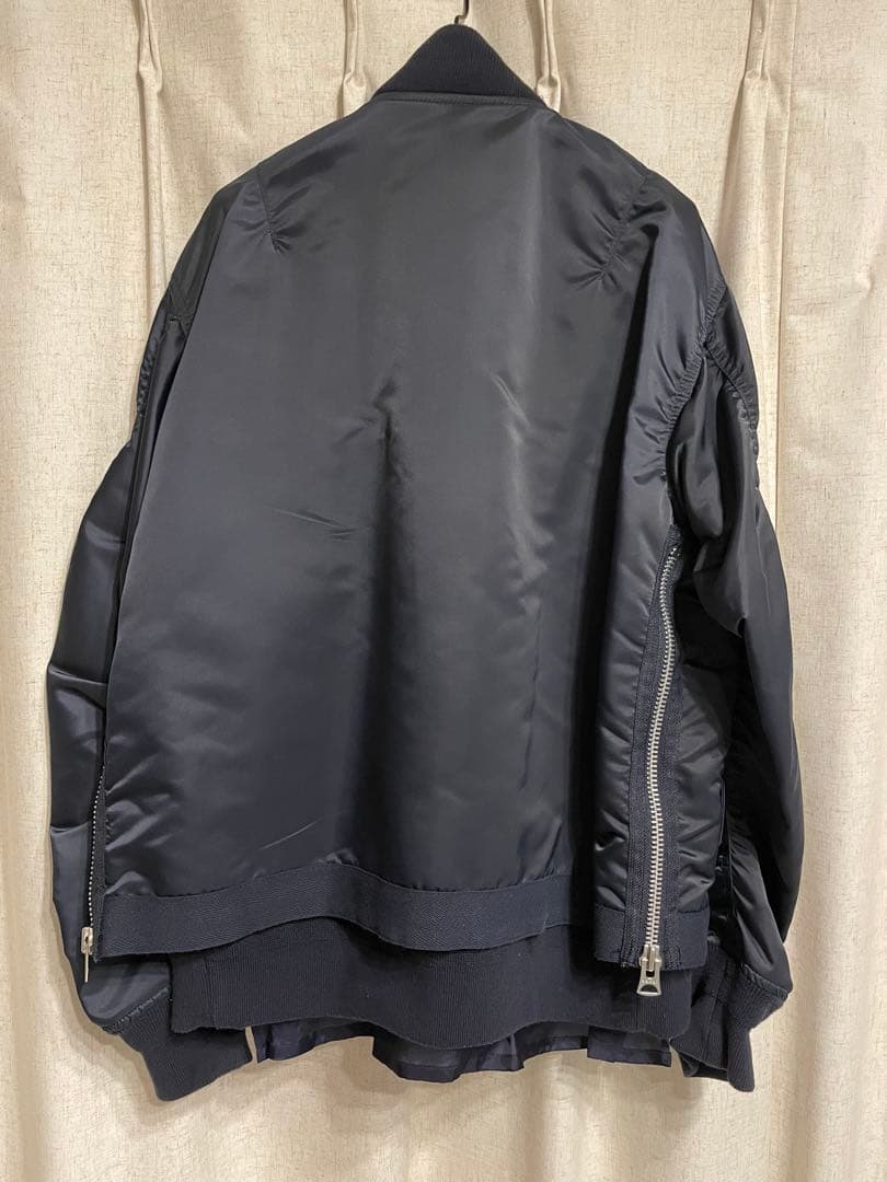 sacai ファブリックコンボ FABRIC COMBO MA-1 サイズ1 - メルカリ