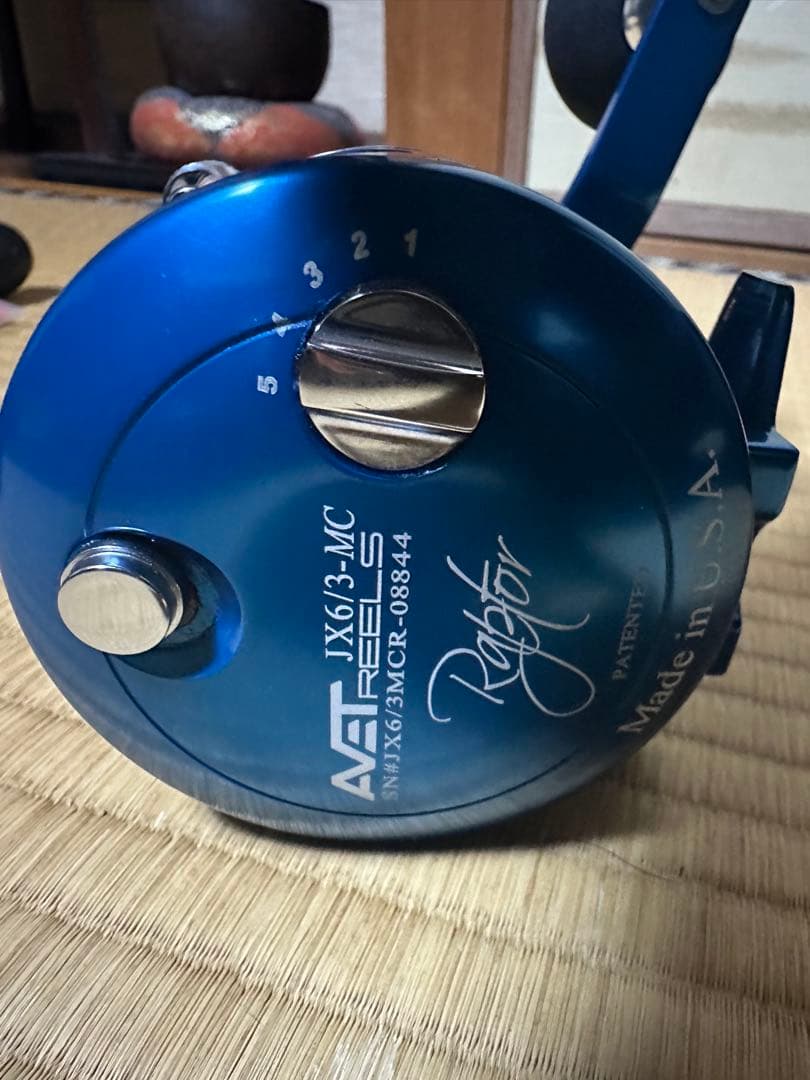 新品未使用】アベットリールJX6/3MC RAPTOR（PE10号200m付） - メルカリ