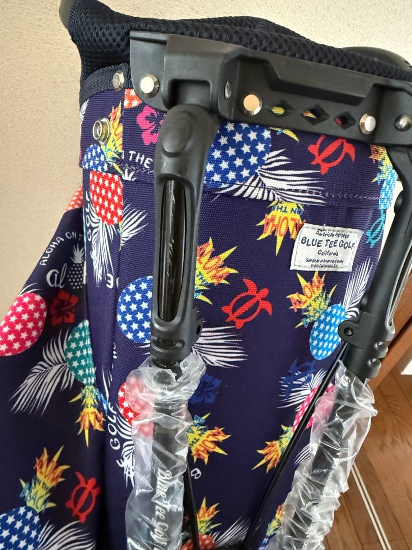 美品】ブルーティーゴルフ 軽量 スタンド キャディバッグ ポップン