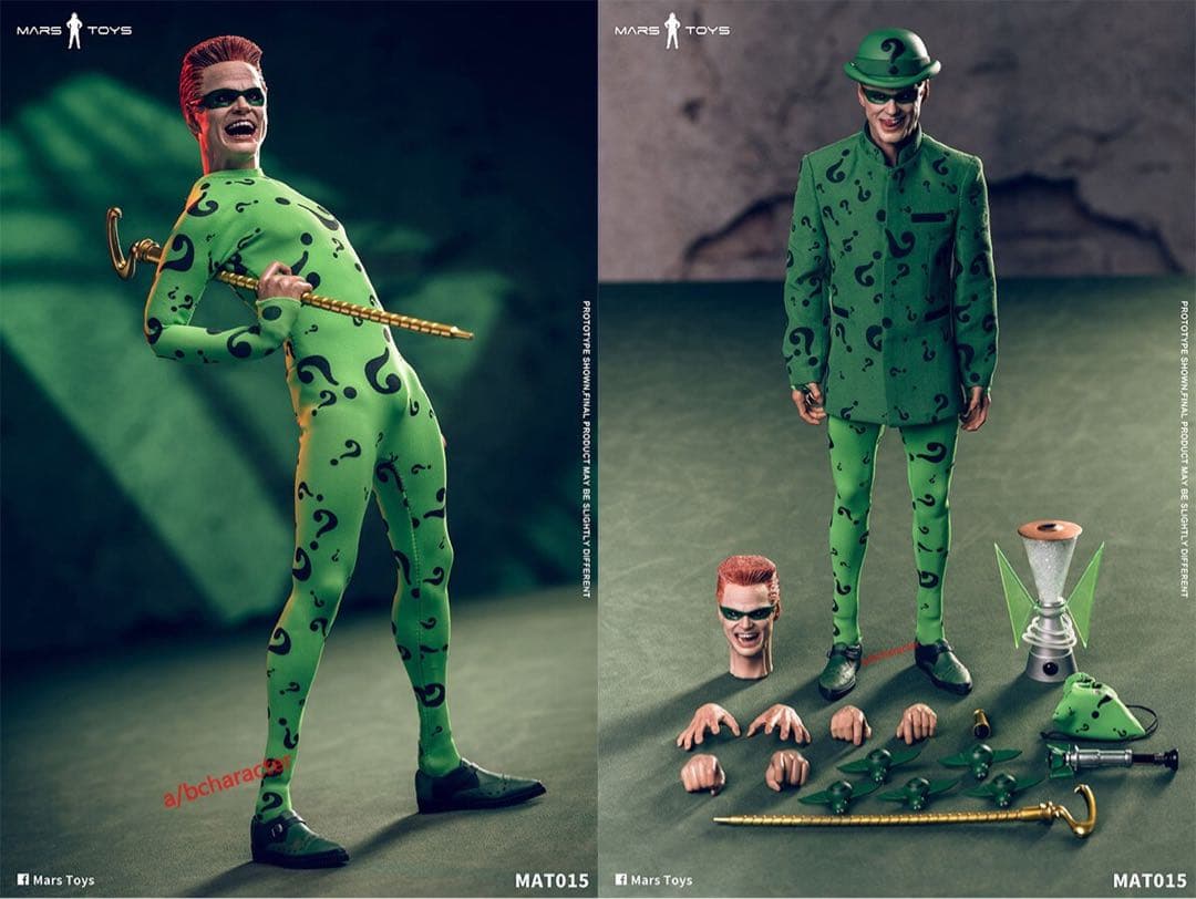 【新品未開封】Mars Toys バットマン・リドラー 1/6フィギュア Amazon.co.jp: Mars Toys 1/6 KING OF ENIGMA 未開封 MAT015 検