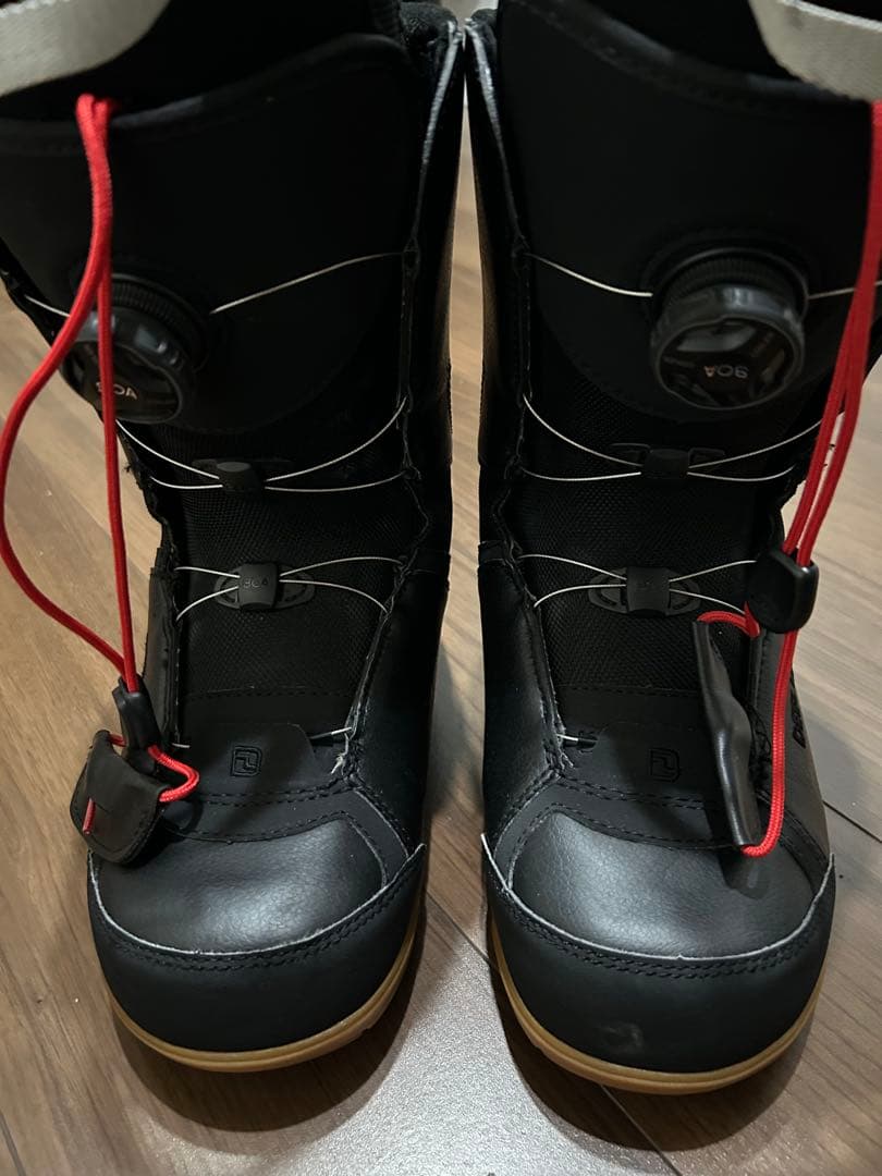 DEELUXE スノーボードブーツ ブラック ディーラックス Deeluxe スノーボードブーツ スノボ 靴 DNA ディー