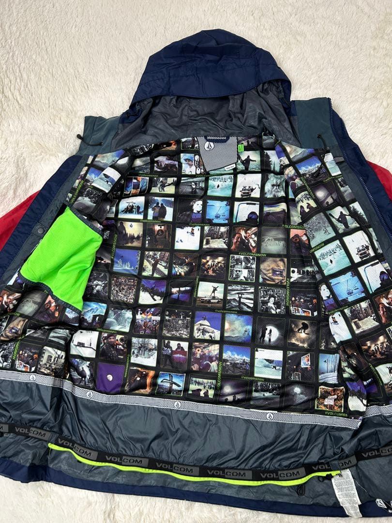 volcom ボルコム スノーボード ウェア L ストーンブロック ジャケット