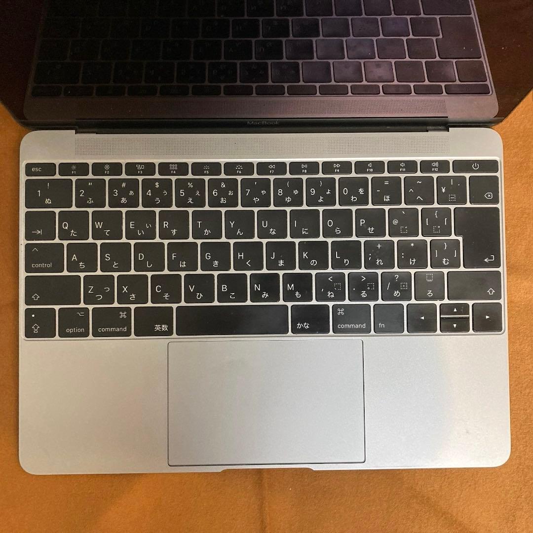 美品】MacBook 12インチ 2017（充電回数75回）+レザースリーブ - メルカリ