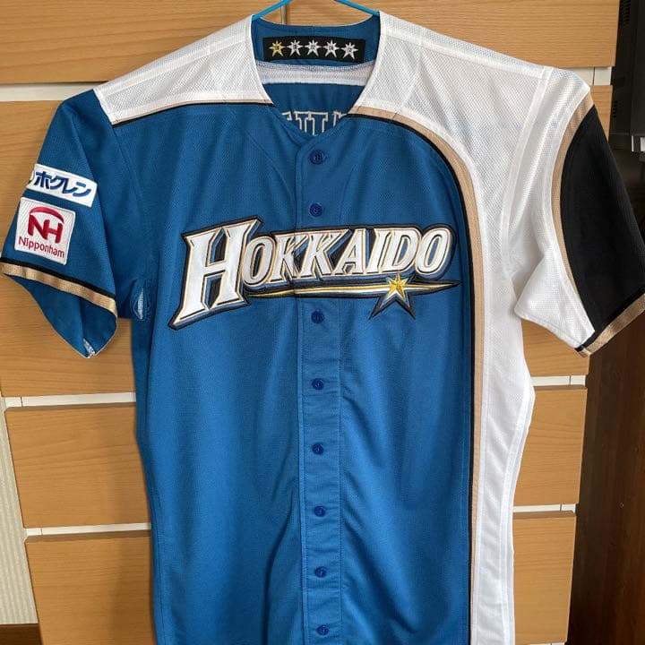 松本剛 We love Hokkaido ユニフォーム L ファイターズ WLH 松本剛 We