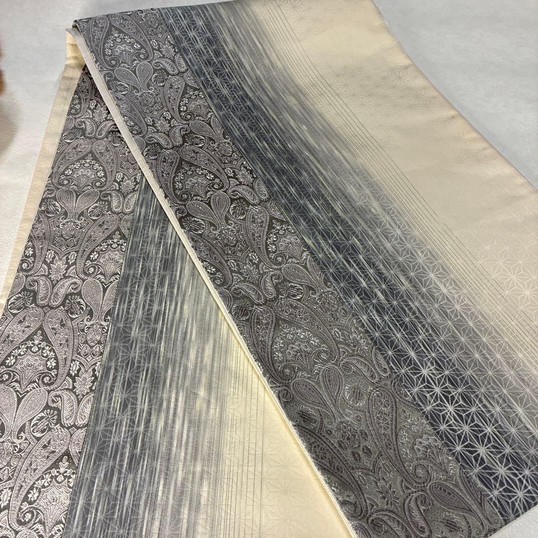 袋帯 ペイズリーと麻の葉 460 - メルカリ