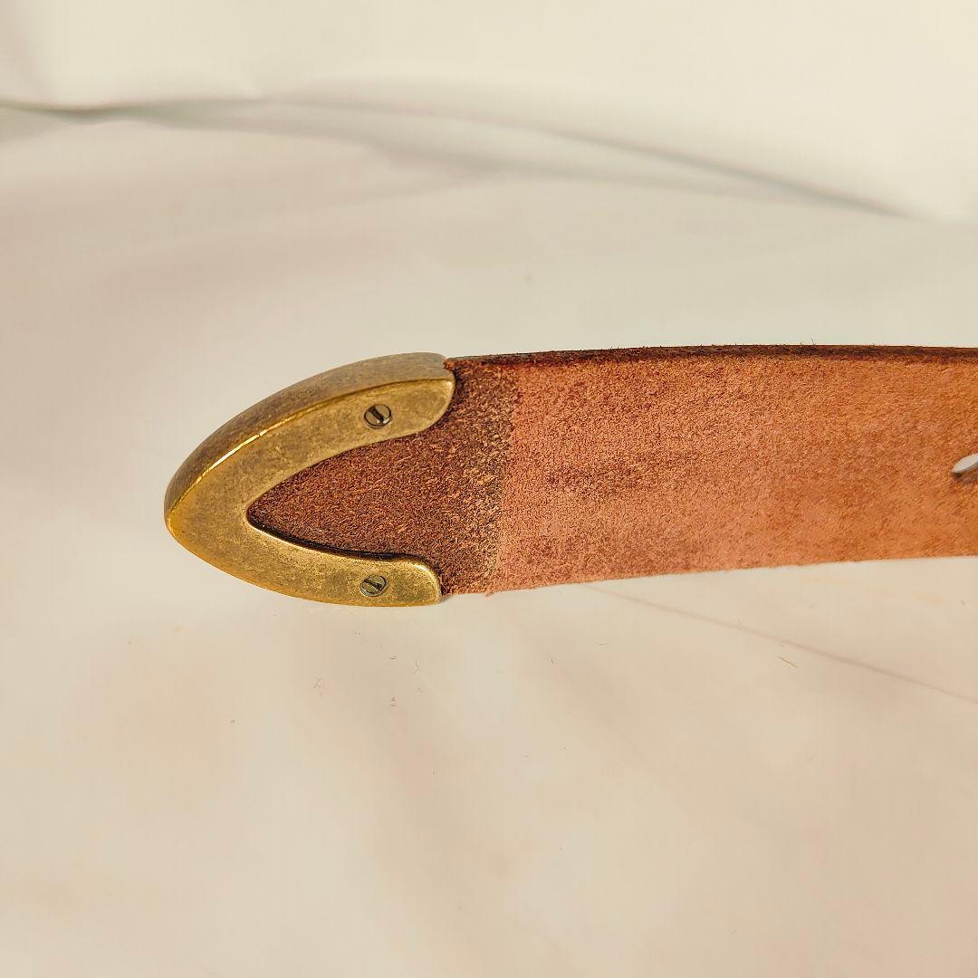 【美品】R.M.Williams オーストラリア製 高級バーガンディドレスベルト