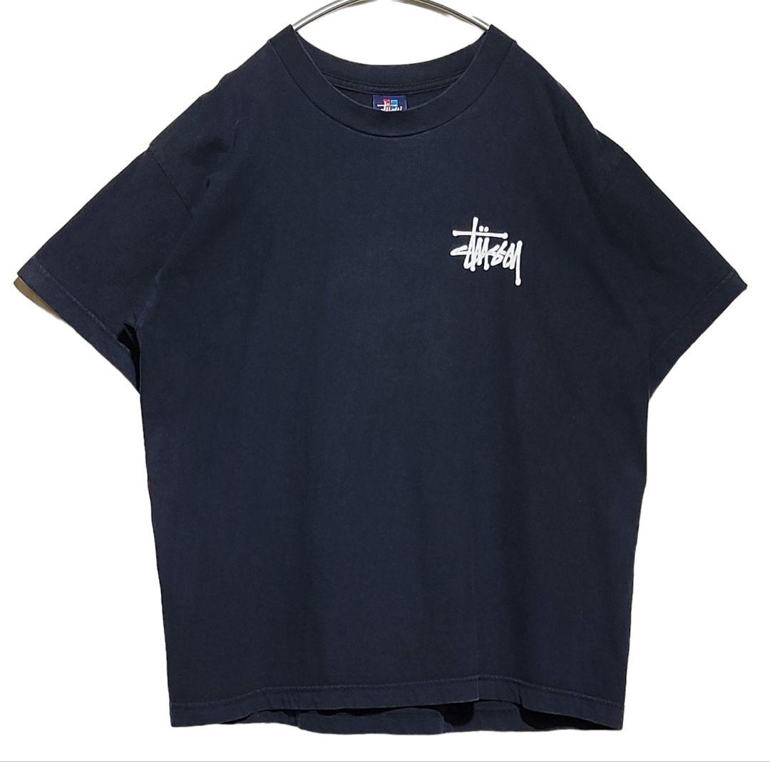 STUSSY】ステューシー ドラゴン 龍 プリント 半袖 Tシャツ - メルカリ