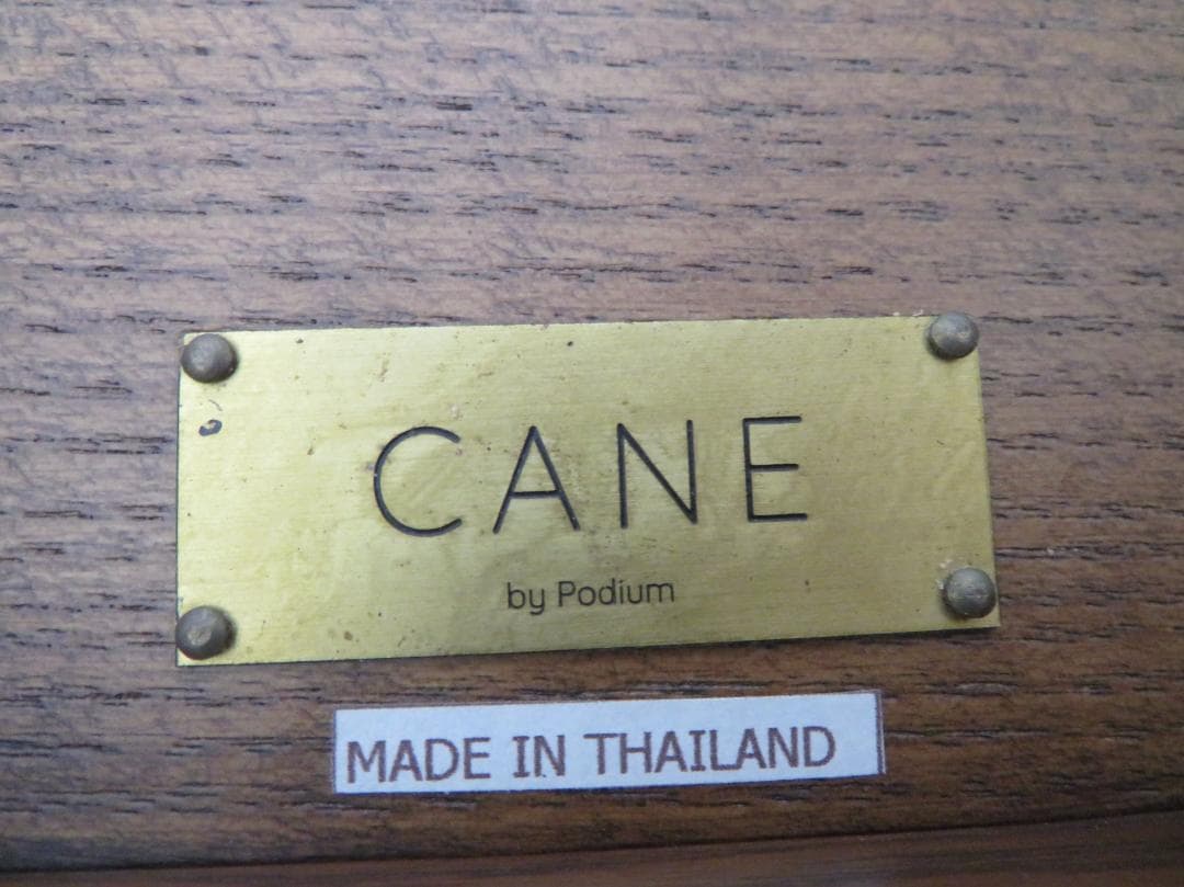 展示品□ザ・コンランショップ□PODIUM□CANE□ケーンチェア□4脚