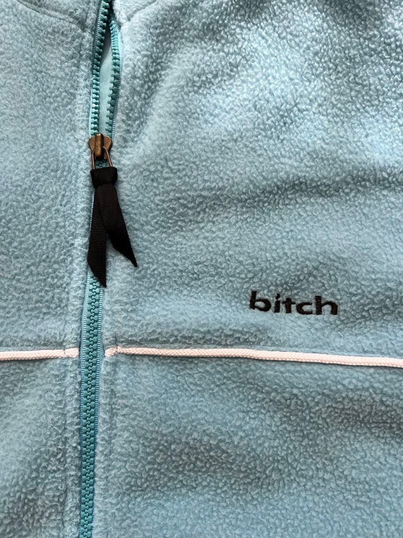 ビッチ 90年代 bitch skateboards フリースジャケット - メルカリ