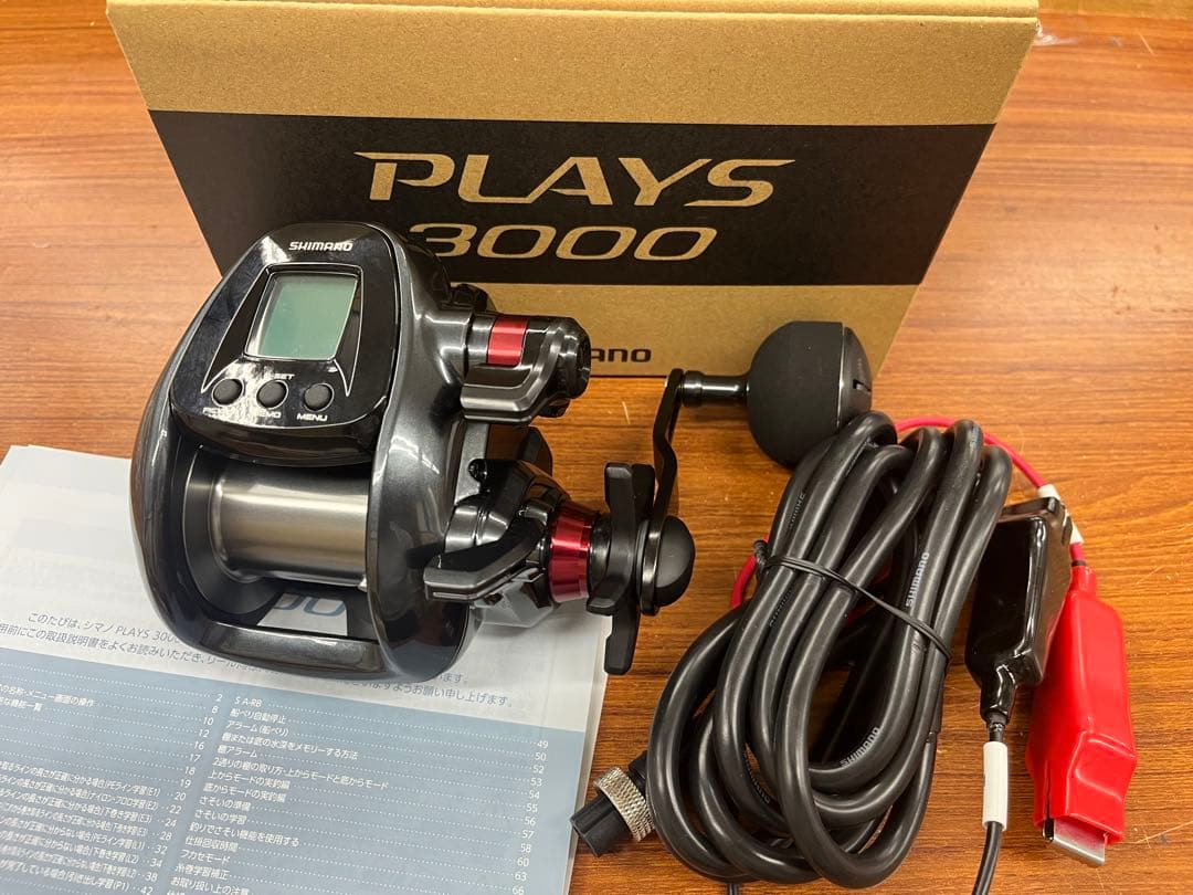 【新品未使用】シマノ電動リール 24 プレイズ 3000 シマノ（SHIMANO） 24 プレイズ 3000 右ハンドル (2024年モデル) 電動
