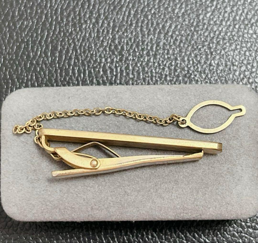 正規品✨CHANELシャネルタイピンネクタイクリップココマーク24KGF純金