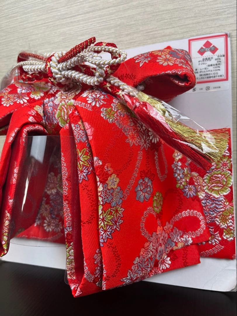 【訳あり激安】３歳七五三用中帯　645 箱はギスあり