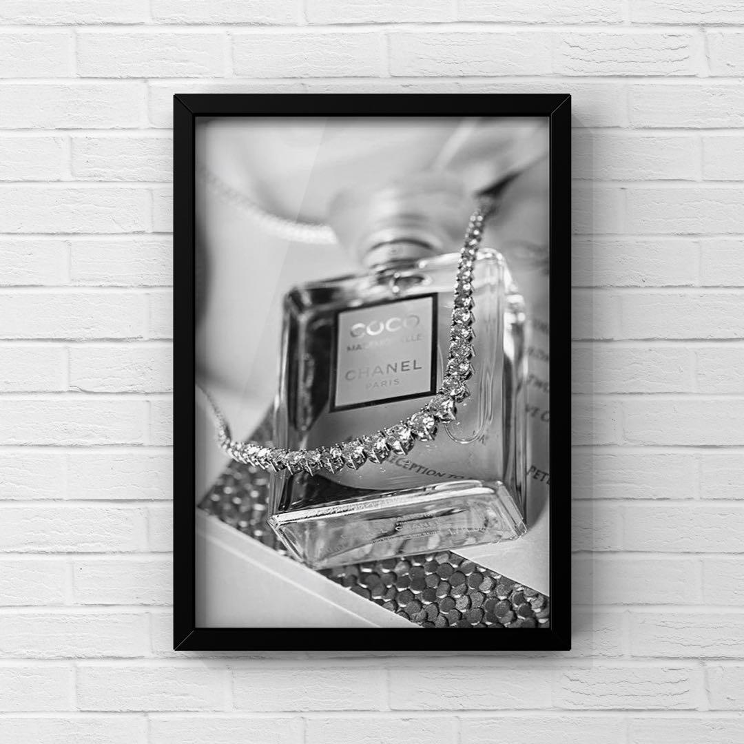 35】アートポスター インテリアポスター モノクロ おしゃれ 香水