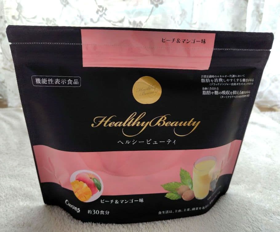 カーブス ヘルシービューティ ピーチ&マンゴー味 2027.2迄 - メルカリ