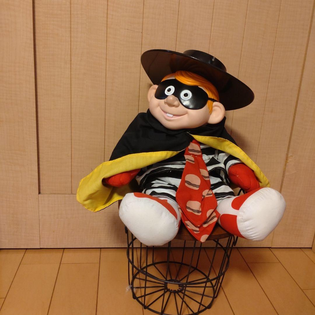 ハンバーグラー ぬいぐるみ、マクドナルド ビンテージ 人形 - メルカリ