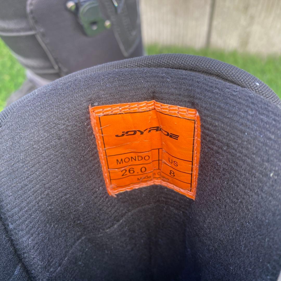 【即日発送】JOYRIDE メンズ　スノボブーツ 26.0cm