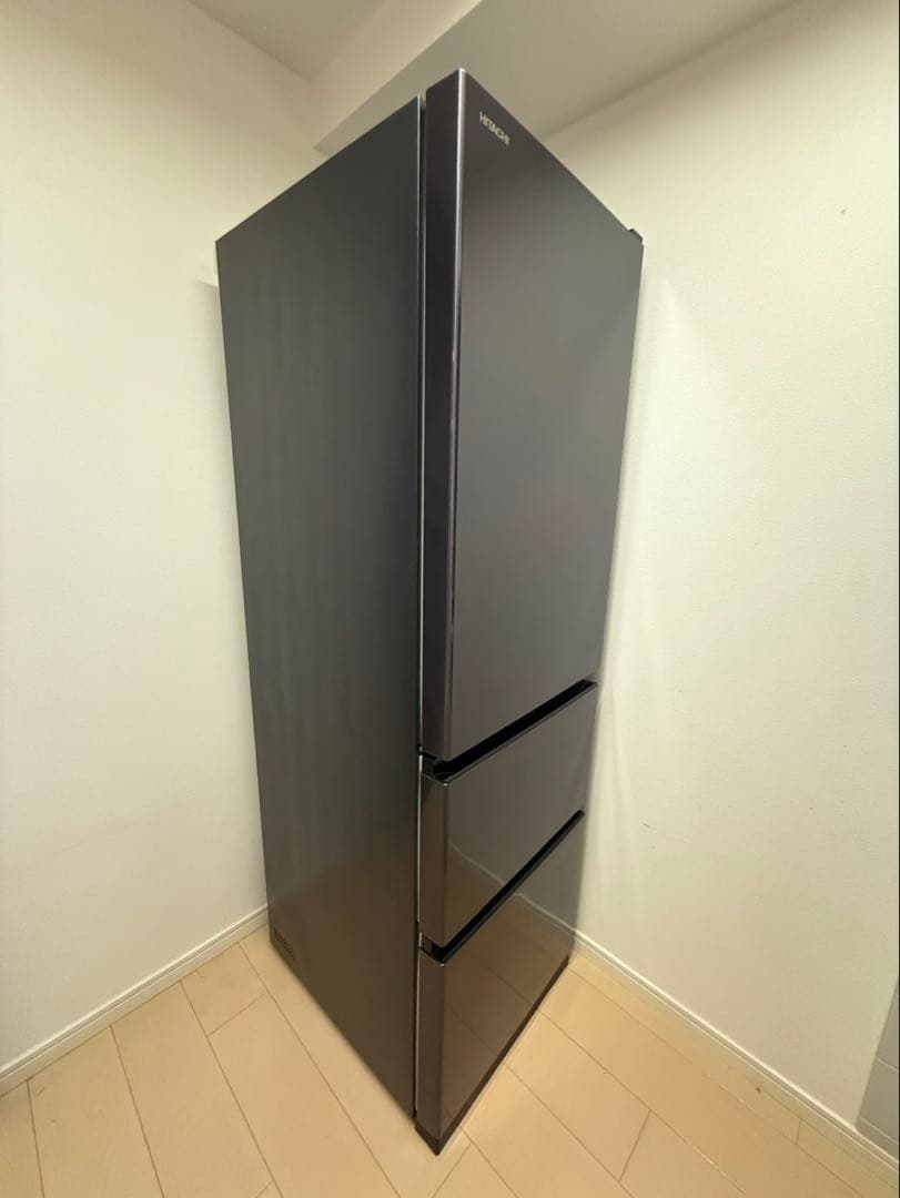 日立ノンフロン冷凍冷蔵庫　315L R-V32SV（K）2023年製　右開き ヨドバシ.com - 日立 HITACHI 冷蔵庫 Vタイプ（315L・幅54cm・右開き