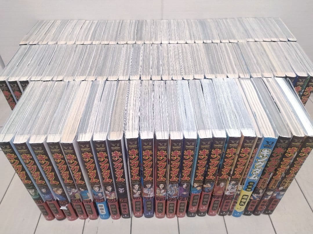 キングダム 1巻〜78巻 全巻セット +関連本5冊 - メルカリ