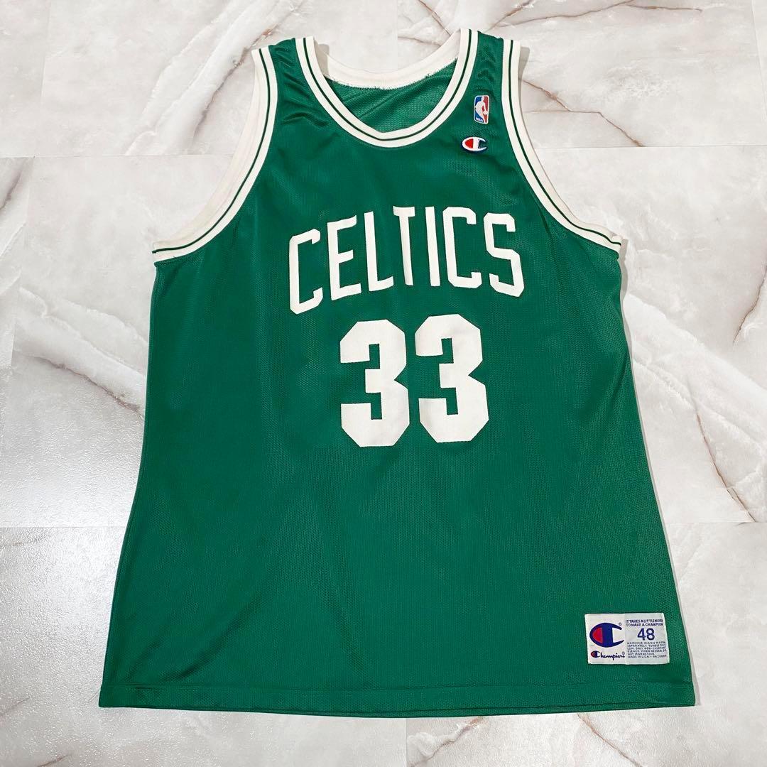 A12096 チャンピオン×NBA セルティックスユニフォーム33番ラリーバード