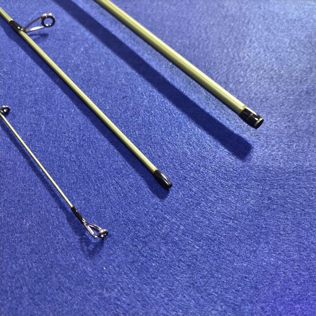 軽量マルチピースロッド 1.53m 5ft スピニング 3ピース トラウト 渓流