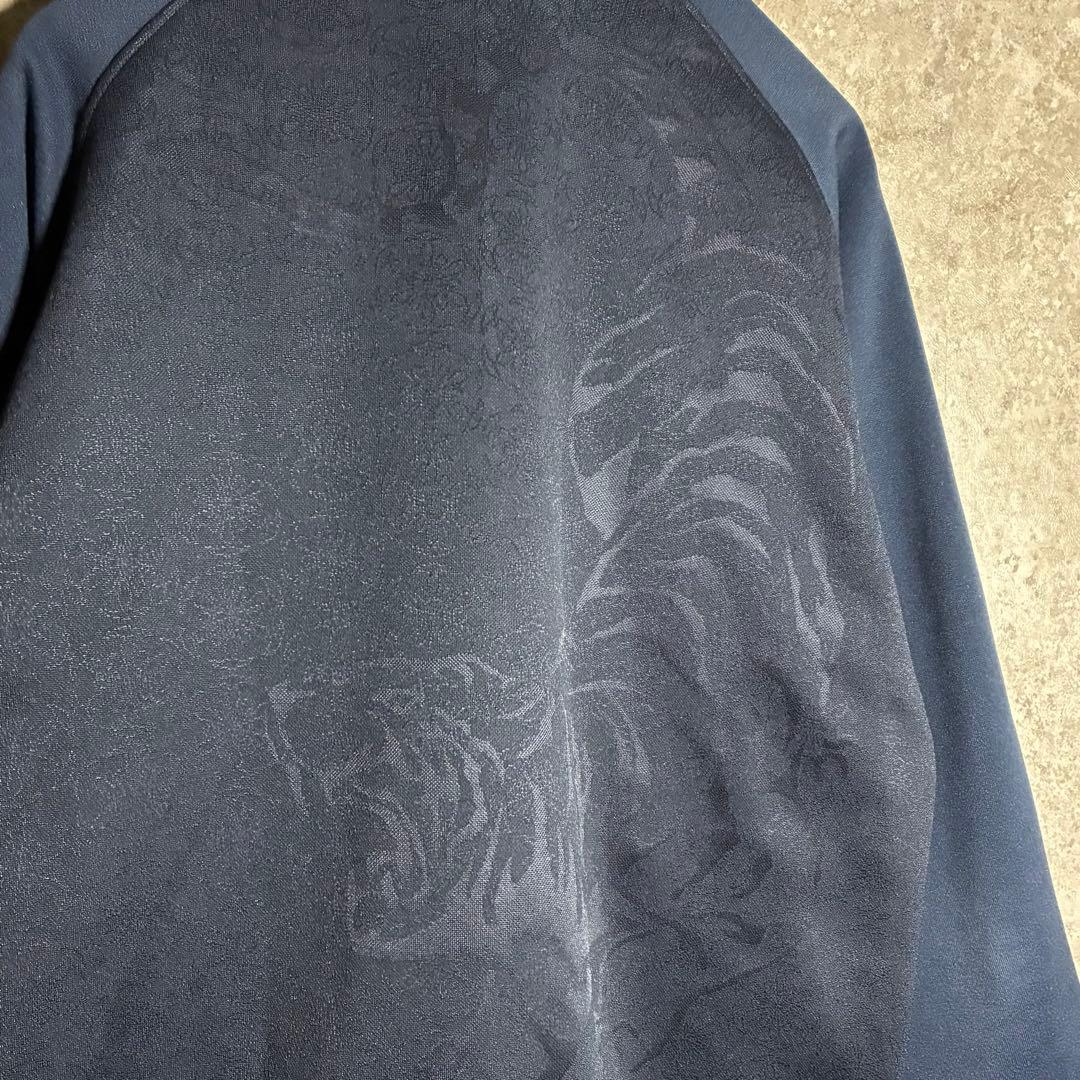 オニツカタイガートラックジャケット ジャージ ジャガード織 総柄