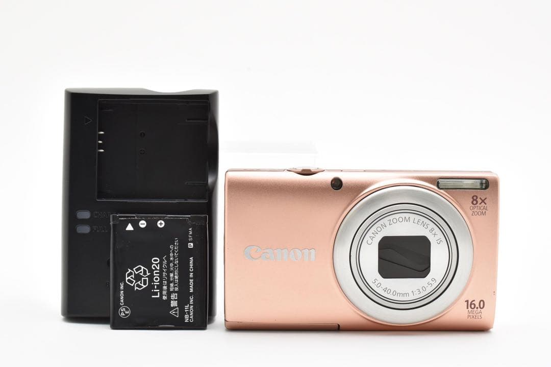 Canon Powershot A4000 IS 16.0MP ピンク Powershot Canon A4000 16.0