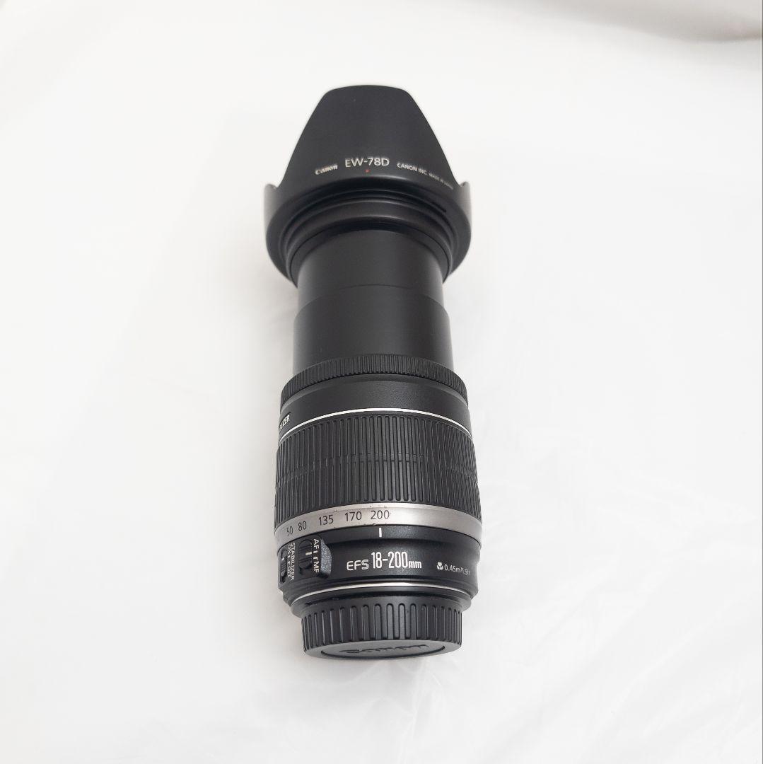 Canon EF-S 18-200mm F3.5-5.6 IS ズームレンズ