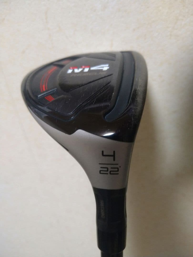 テーラーメイド M4 レスキュー 2021 ATMOS RED U4 中古】M4(2021) ユーティリティ ATMOS RED 6 22 R D(ユーティリティ