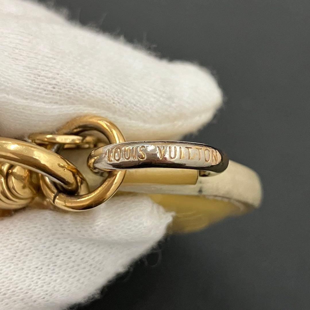 《超美品》 Louis Vuitton ポルト クレ アーティクル キーリング