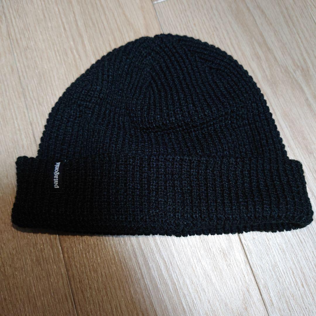 パタゴニア スノードリフタービーニー 黒ブラック BLACK ニット帽