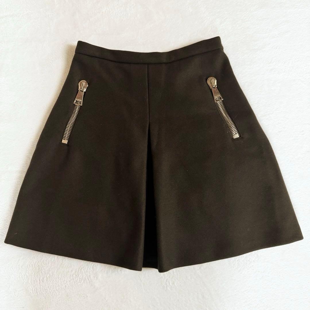 MONCLER GONNA SKIRT ゴンナ ダウン スカート ミニ丈ブラウン MONCLER GONNA SKIRT ゴンナ ダウン スカート ミニ丈ブラウン