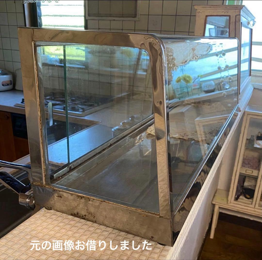 カフェ什器 ガラス 陳列 ショーケース ディスプレイケース