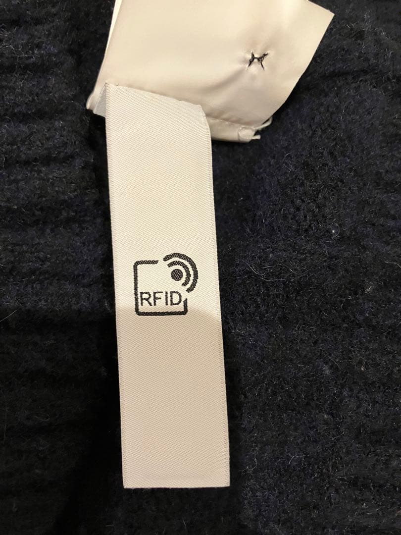 STONE ISLAND Sサイズ ニットプルオーバー ネイビー イタリア製 - メルカリ