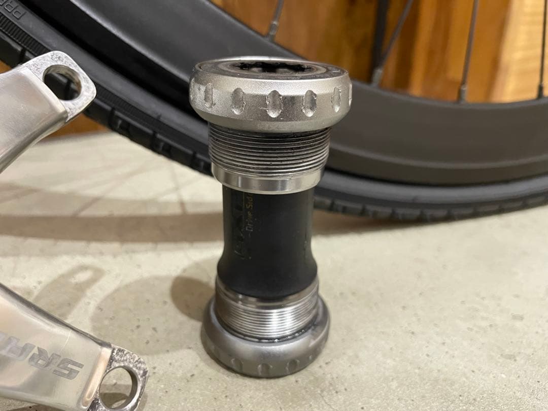 超メルカリ市】SRAM OMNIUM 165mm CRANK BB 新 デザイン