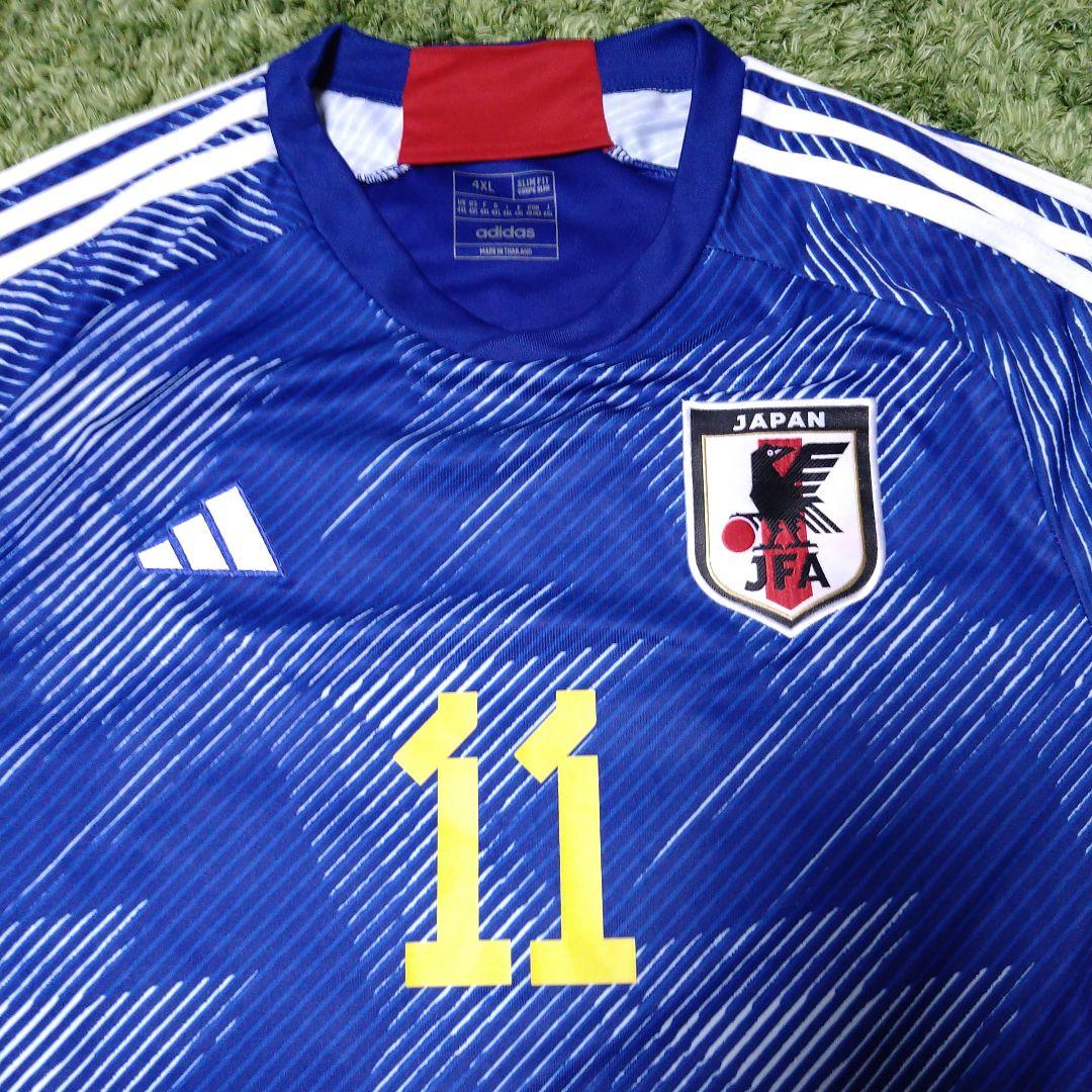 日本代表ユニ 三浦知良 11番 三浦知良 キングカズ‼️ 日本代表