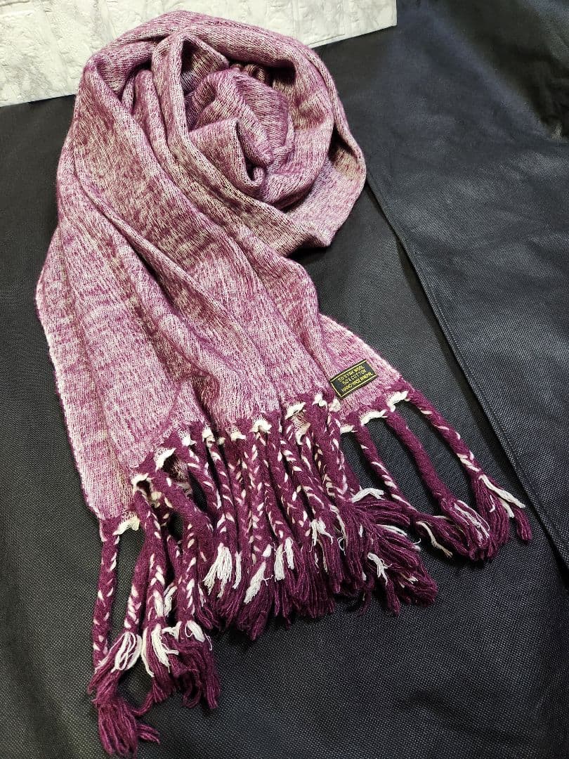 CTHY HIGH-END YAK WOOL FRINGE STOLE ストール HIGH-END YAK WOOL FRINGE STOLE | CTHY