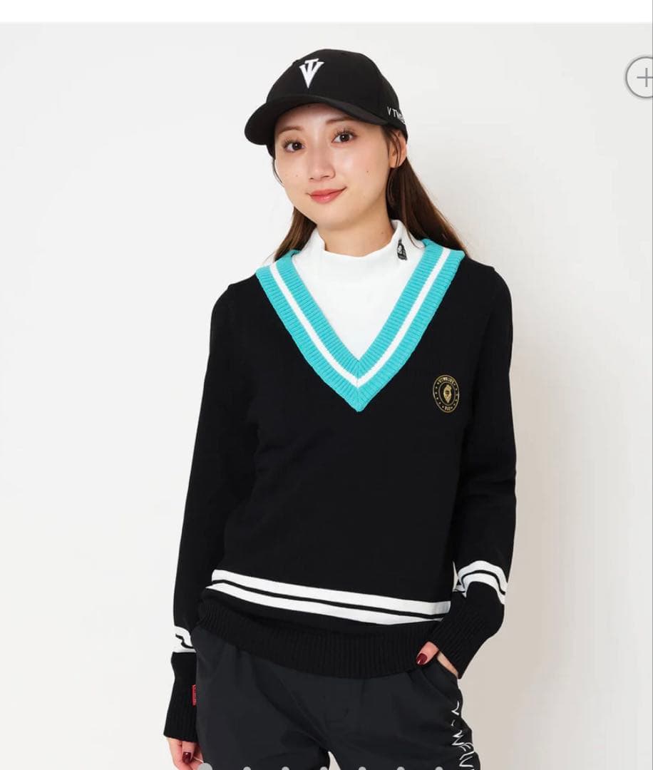 V12 レディース　セーター　ゴルフ V12] ゴルフ レディース ニット 防風裏地 US KNIT | 【公式通販】