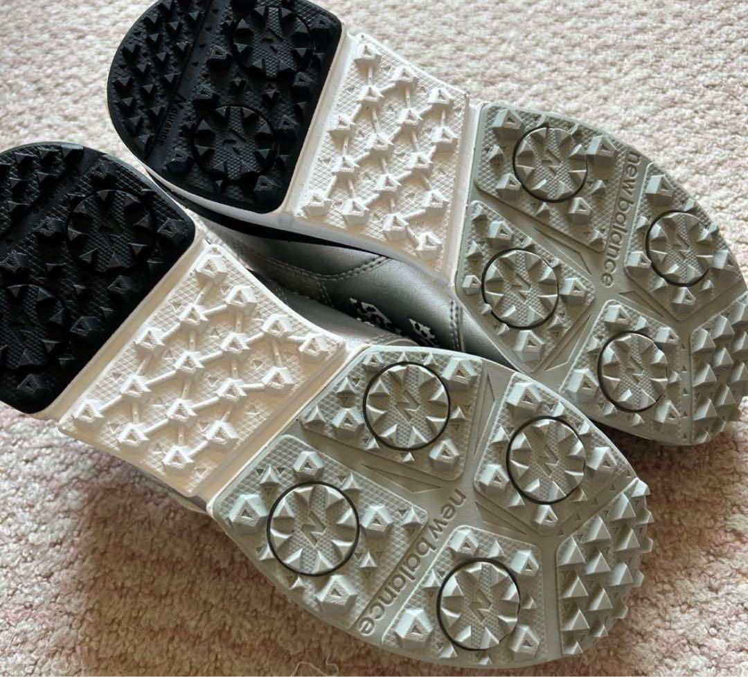 ニューバランス WGBS574 ゴルフシューズ ボアレオパード 23cm 新品