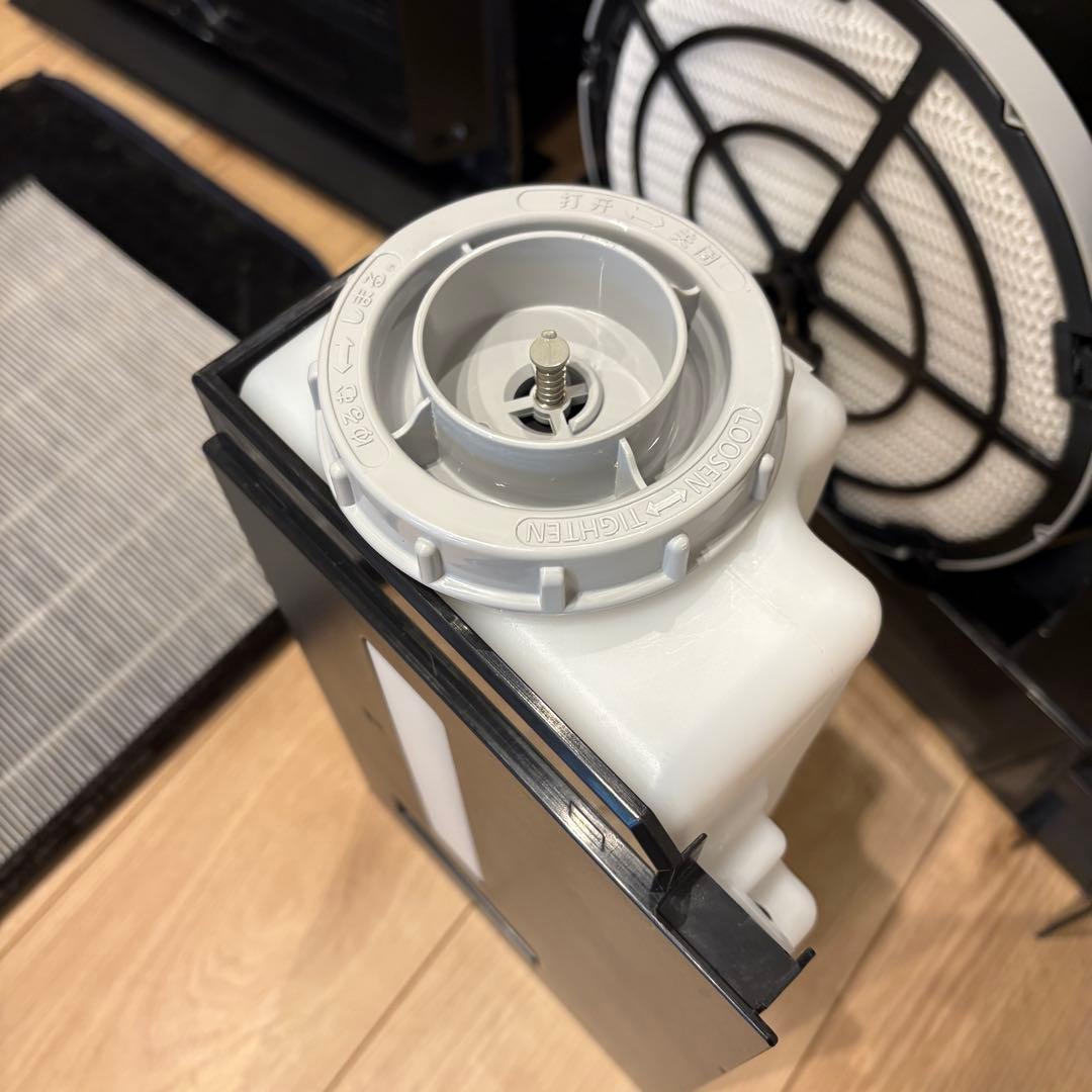 直接受渡専用】Panasonic ナノイーX 空気清浄機 ブラック 【直接受渡