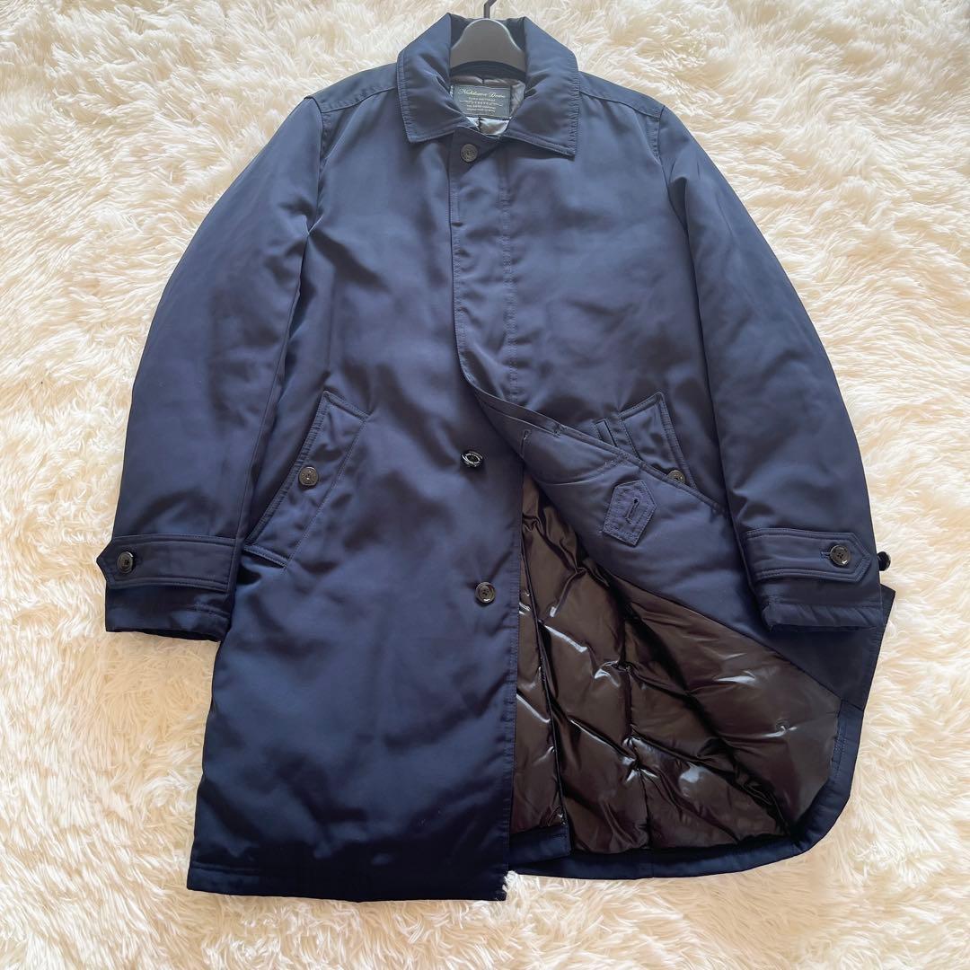 極美品　ナノユニバース×西川ダウン ステンカラーコート ダウンコート Mサイズ 西川ダウン 3WAYステンカラーコート｜ナノ・ユニバースの通販