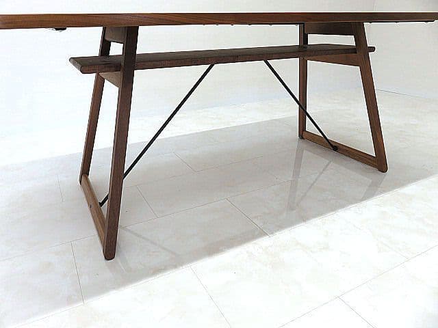 展示品 吉桂 ソース「168 Y HOPE」ウォールナット無垢ダイニング